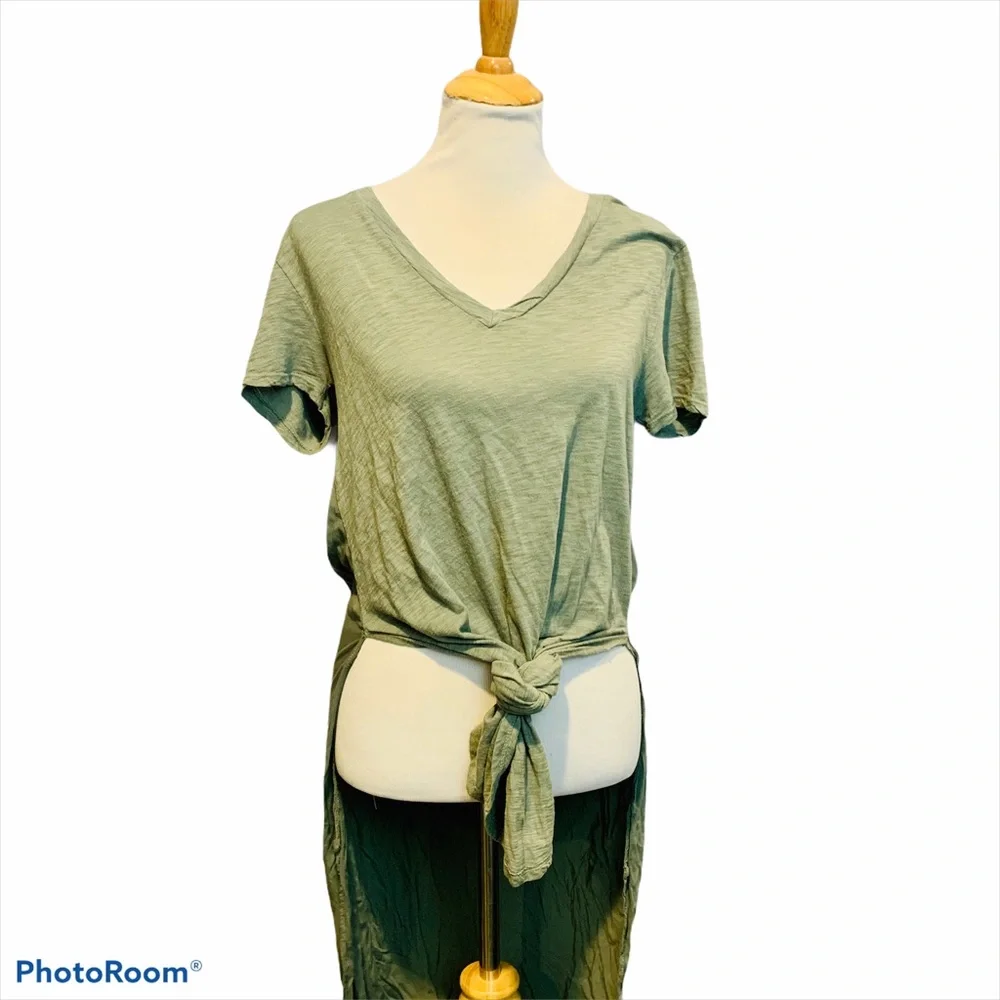 ⭐️ ANTHROPOLOGIE TLA Woven Side Slit Tunic - Picture 3 of 7